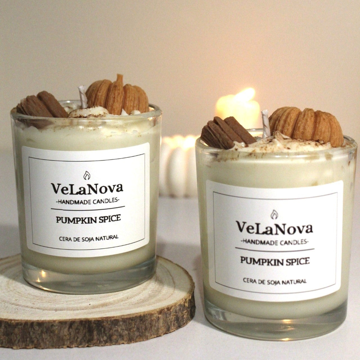Vela Pumpkin Spice - Colección Otoño