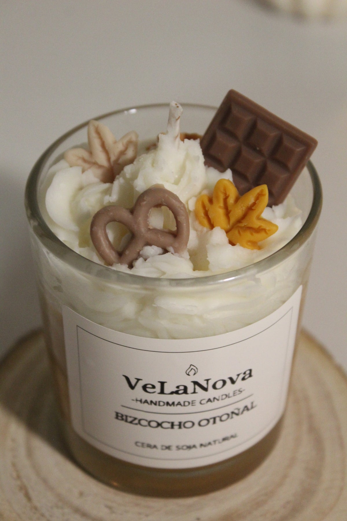 Vela Bizcocho Otoñal - Colección Otoño
